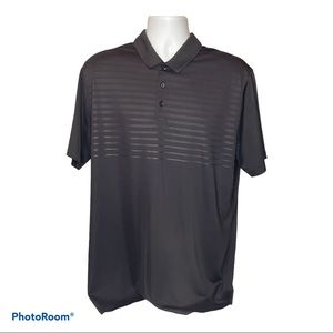 Nike Golf Standard Fit Dri-Fit Athletic Polo Black